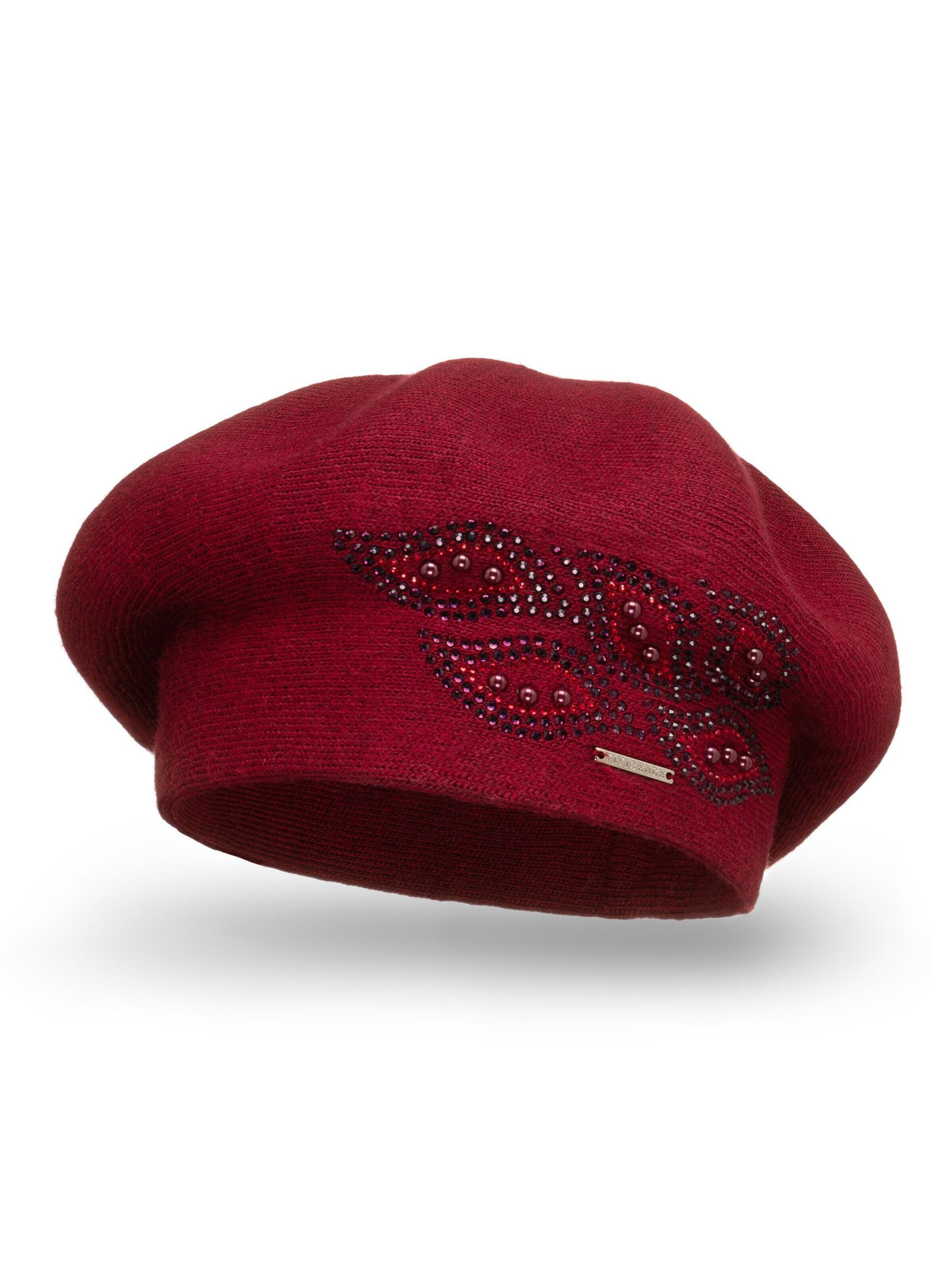 Vivisence Mütze '7051'‌‌‌‌‌‌‌ in Rot: Vorderseite