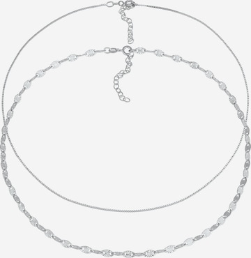 ELLI Necklace 'Valentino' in Silver: front