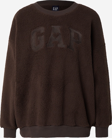 Gap Petite Sweatshirt in Braun: Vorderseite