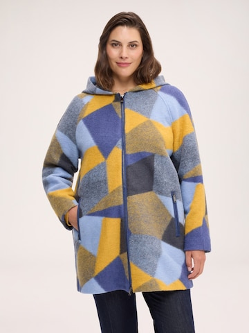Manteau mi-saison Fiorella Rubino en bleu