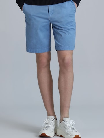Pantalon chino 'ZEGLER' Lufian en bleu : devant