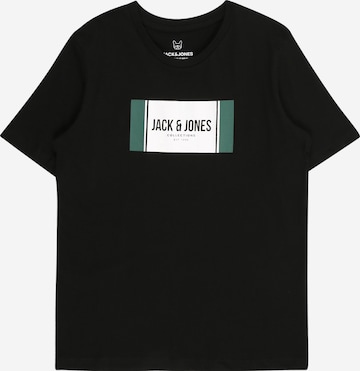 Jack & Jones Junior T-Shirt 'JJHAYATO' in Schwarz: Vorderseite
