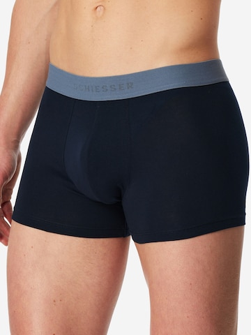 SCHIESSER Trunk ' 95/5 ' in Blau: Vorderseite