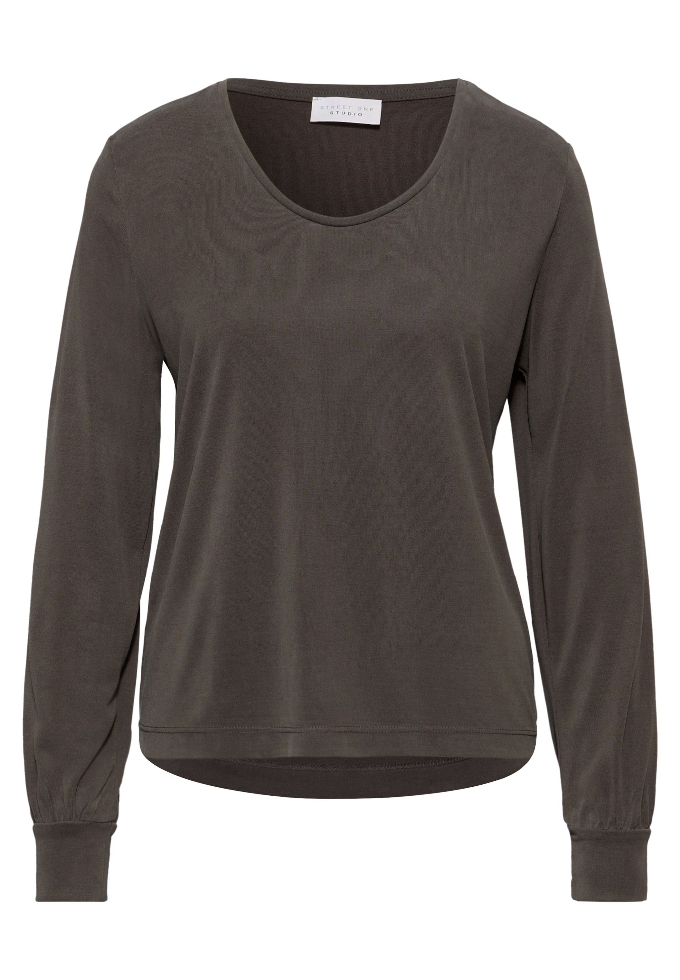 Street One Studio Shirt in Brown: front
