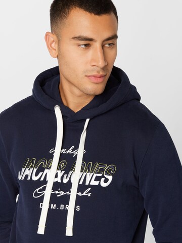 JACK & JONES Sweatshirt 'SPLITS' i blå