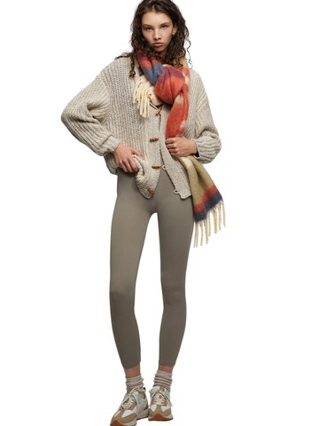 Cardigan Pull&Bear en marron : devant