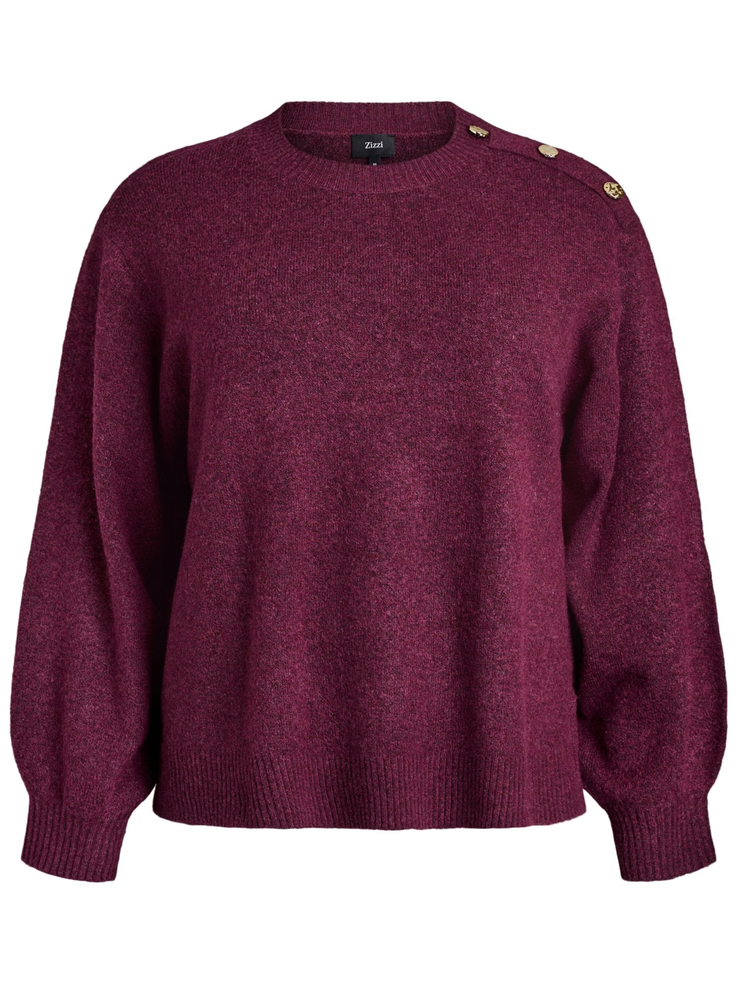 Zizzi - Pullover 'CAVISTA' em vermelho: frente