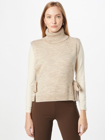 modström Sweater 'Nola' in Beige: front