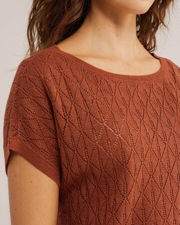 WE Fashion Pullover in Braun