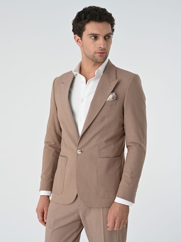 Antioch Slim fit Suit Jacket in Brown