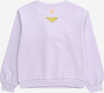 Sweat-shirt UNITED COLORS OF BENETTON en violet