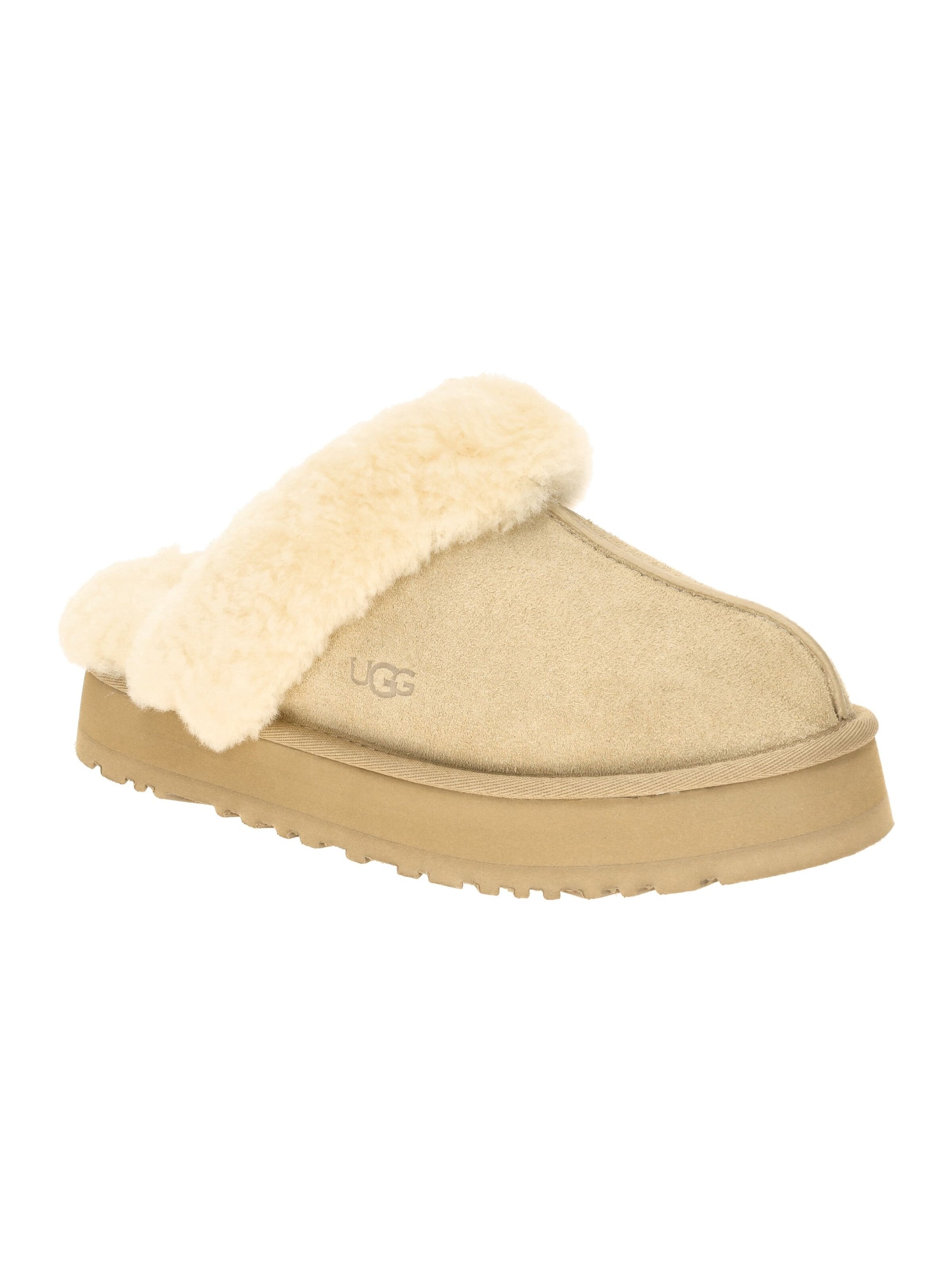 UGG Mules 'UGG Disquette Clog Schuhe beige 1122550' in Beige: front