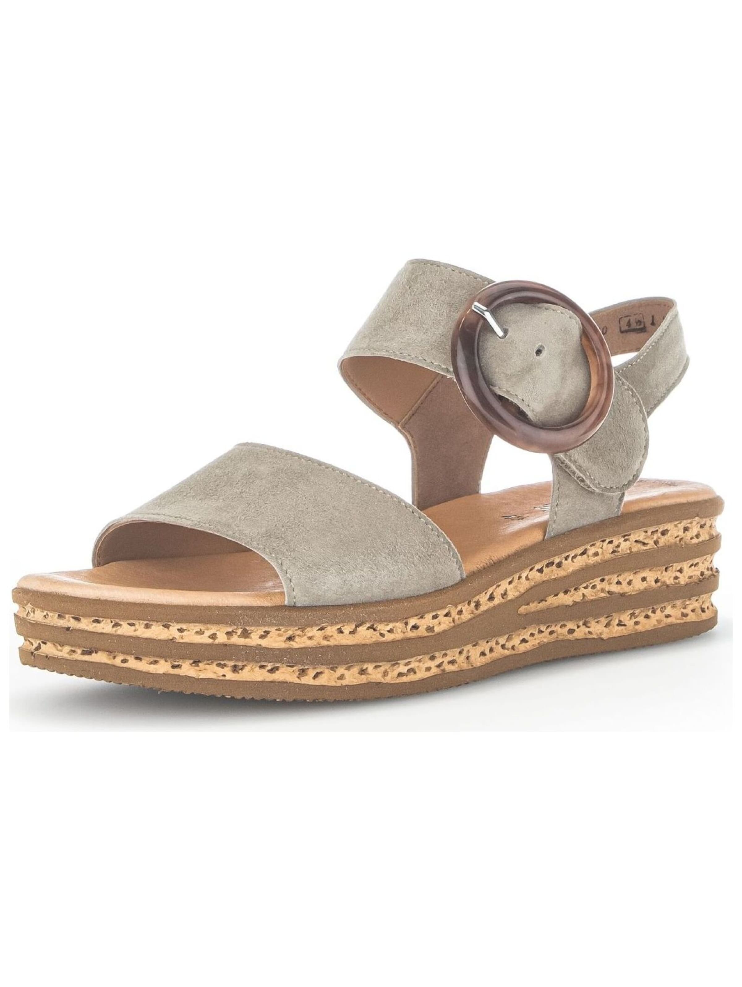GABOR Sandal in Beige: front