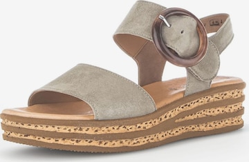 GABOR Sandaal in Beige: voorkant