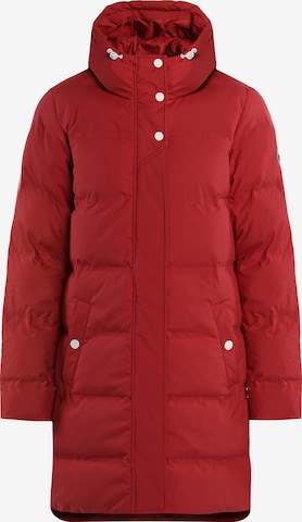DreiMaster Maritim Zimní kabát – červená: přední strana