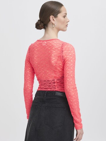 Felpa ' IXLACEY ' di ICHI in rosso