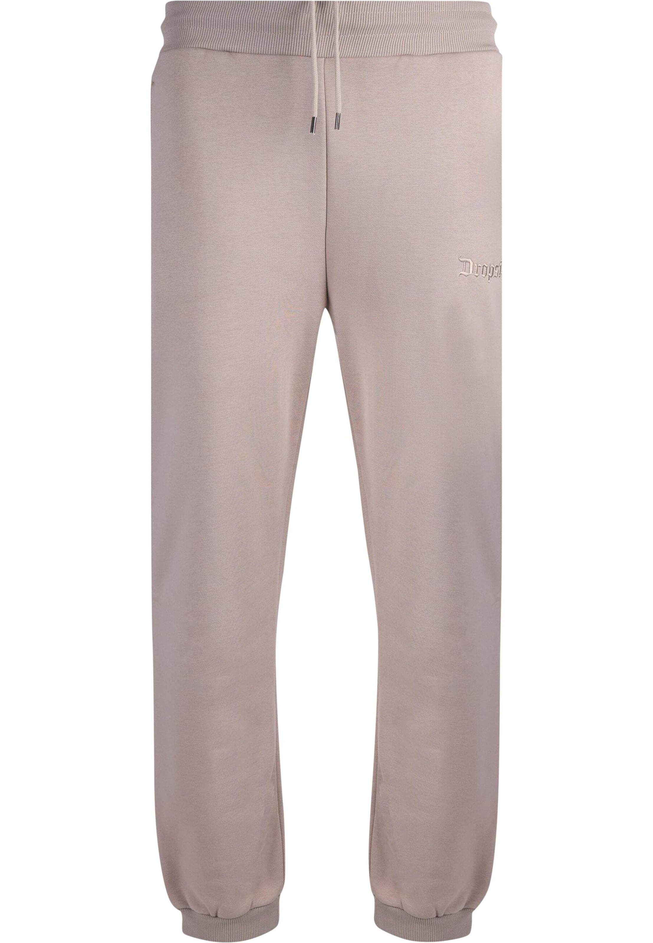 Dropsize Tapered Nadrág - bézs: elől