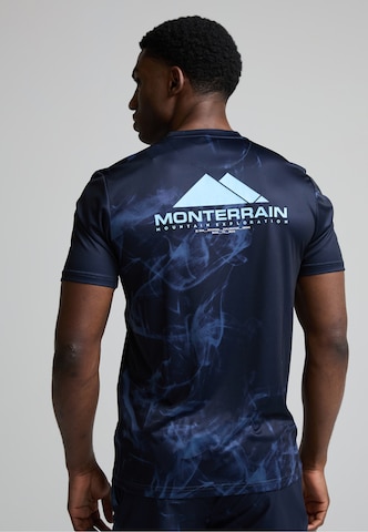 MONTERRAIN T-Shirt in Blau