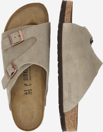 BIRKENSTOCK Mules 'Zürich VL' in Grey