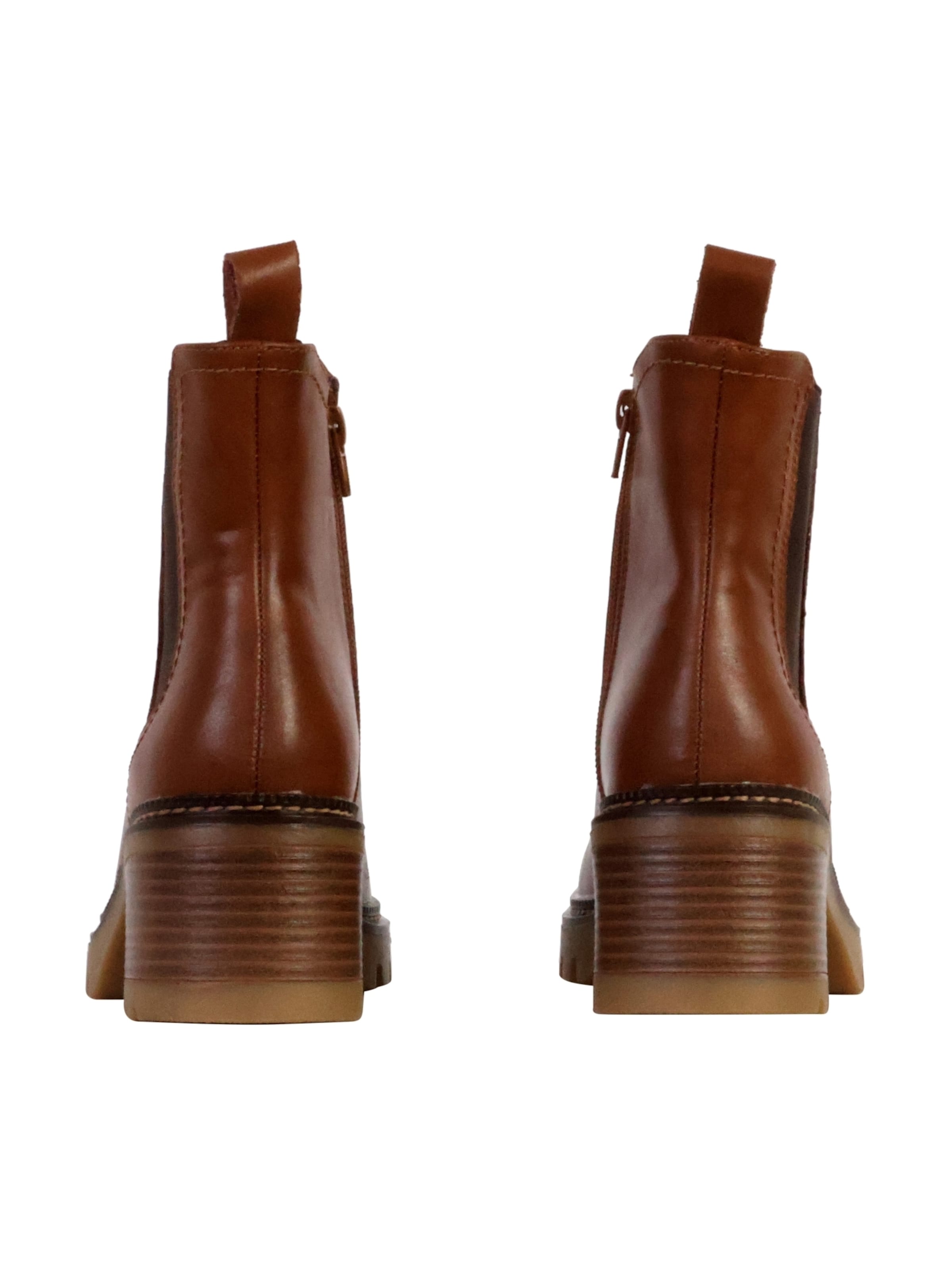 Bottines The Divine Factory en beige