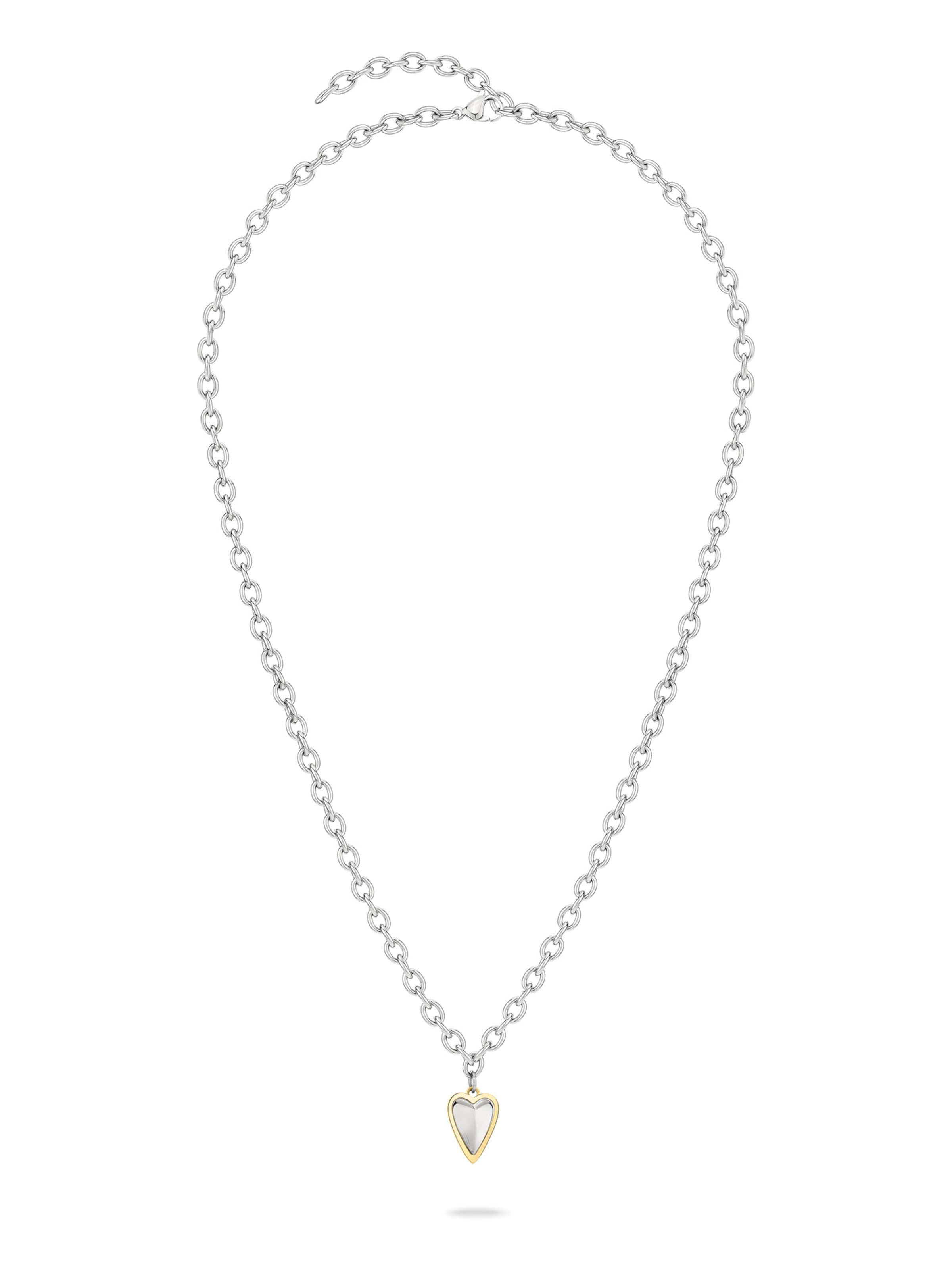 Liebeskind Berlin Necklace 'Heart' in Silver: front