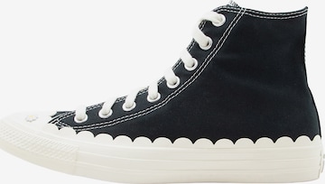 CONVERSE Korkeavartiset tennarit 'CTAS' värissä vihreä: etupuoli