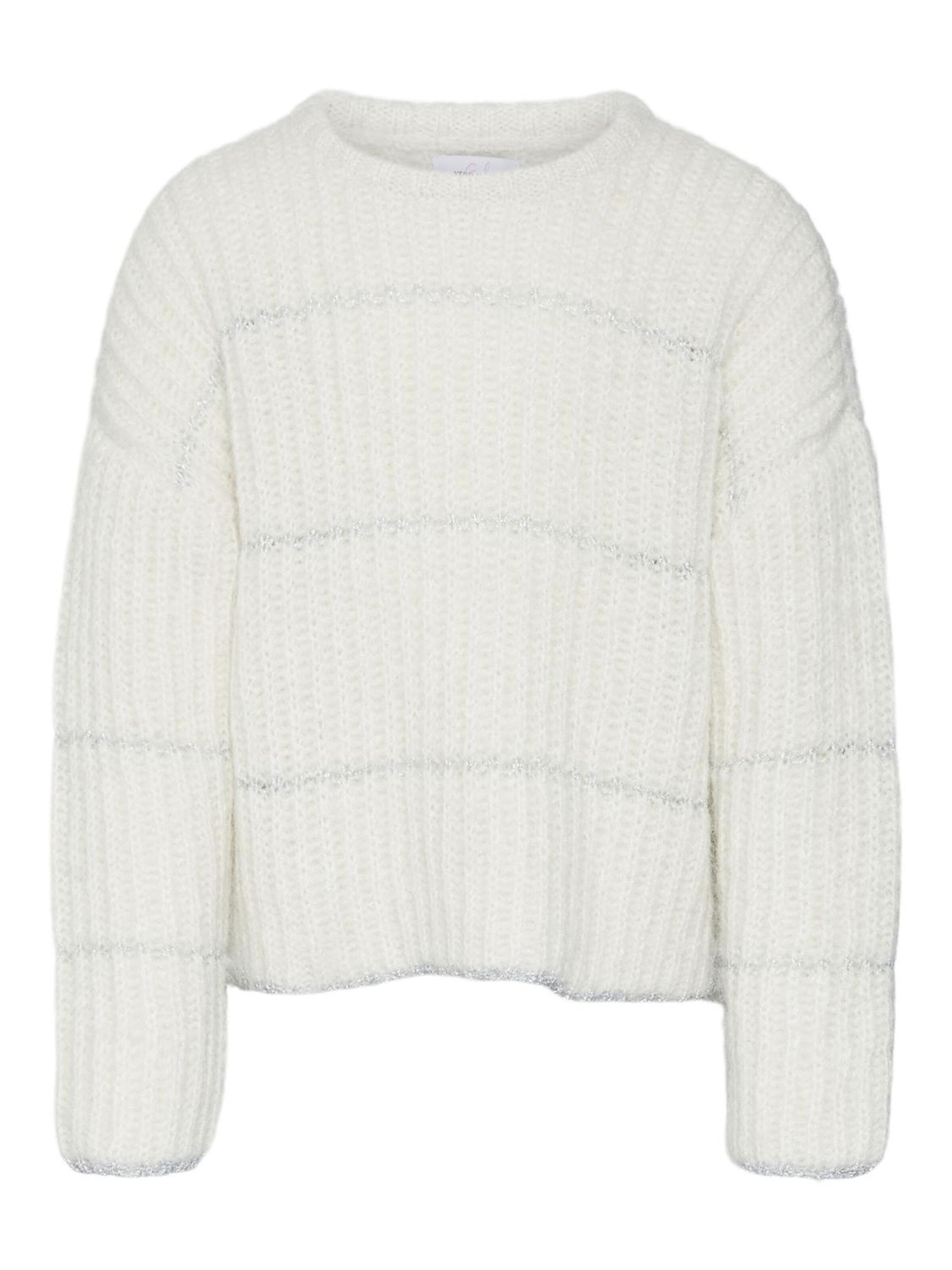 Vero Moda Girl - Jersey 'SHILA' en blanco: frente