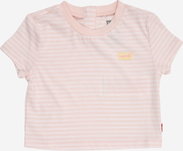 T-Shirt 'MINI BATWING' Levi's Kids en rose : devant