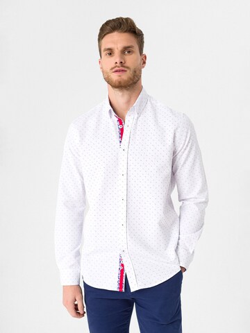 Dandalo Regular fit Button Up Shirt in White