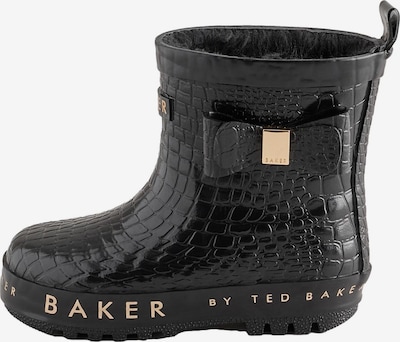 Baker by Ted Baker Gumene čizme veličine 20,5 u zlatna / crna, Pregled proizvoda