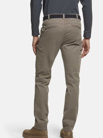 MEYER Slimfit Broek in Bruin