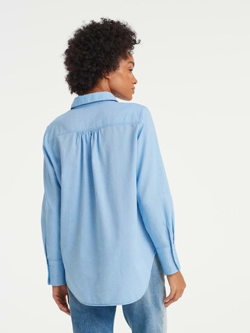 OPUS Bluse in Blau