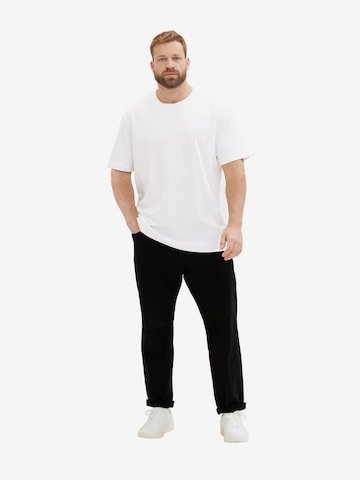 TOM TAILOR Men + - Camiseta en blanco