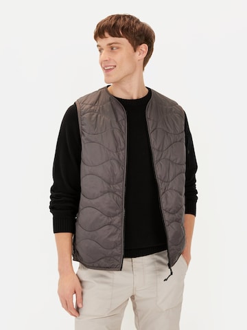 CAMEL ACTIVE Vest in Grey: front