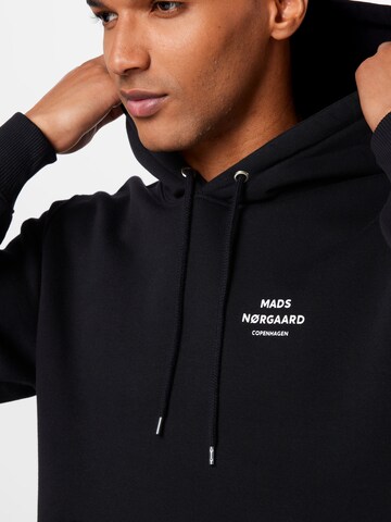 MADS NORGAARD COPENHAGEN Sweatshirt in Schwarz