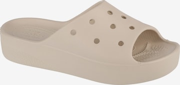 Crocs Beach & swim shoe in Beige: front