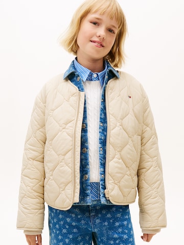 TOMMY HILFIGER Prechodná bunda - Béžová: predná strana