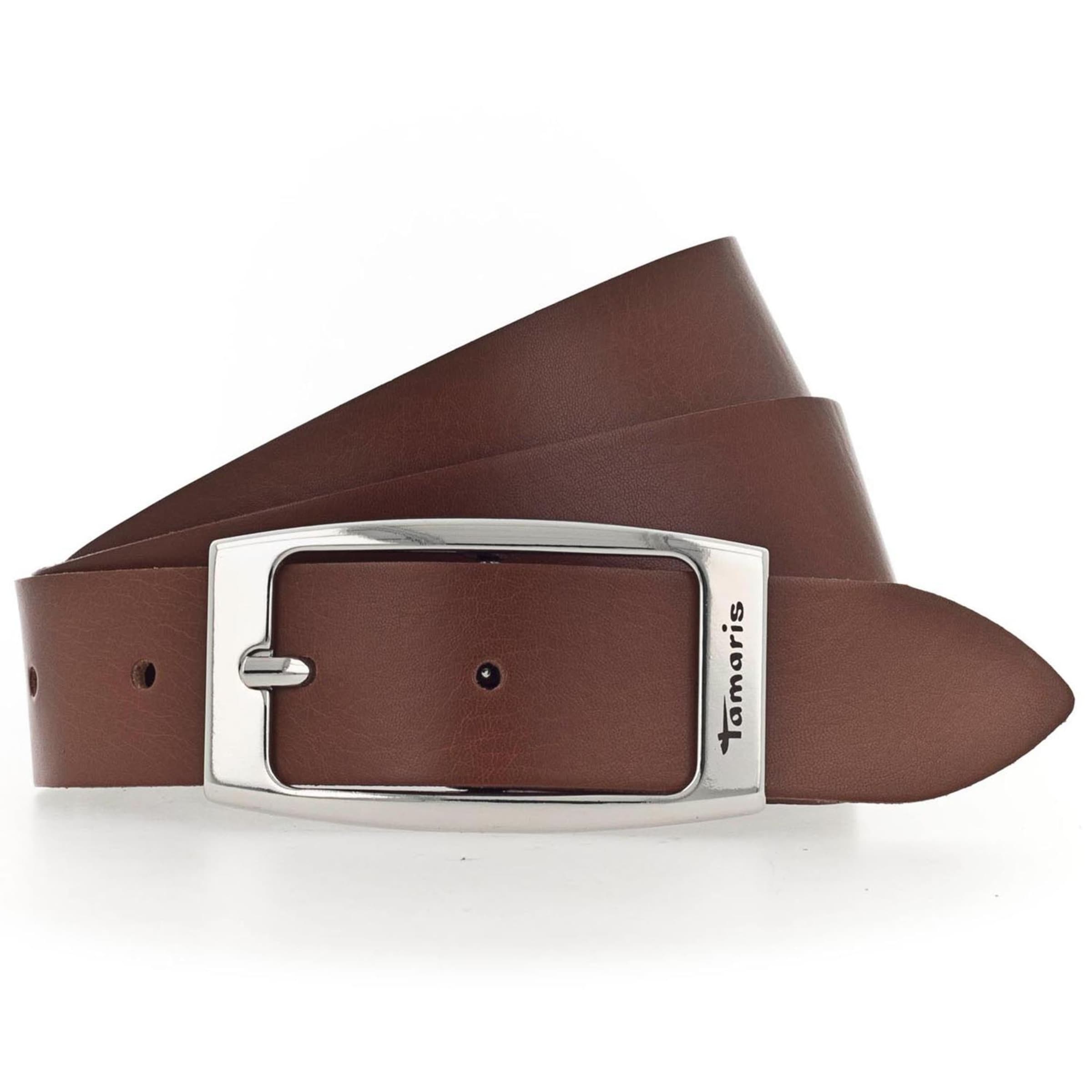 Tamaris Ремень в Коричневый: спереди