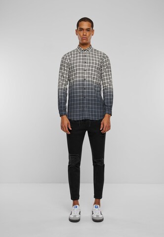 2Y Premium Regular fit Button Up Shirt in Blue