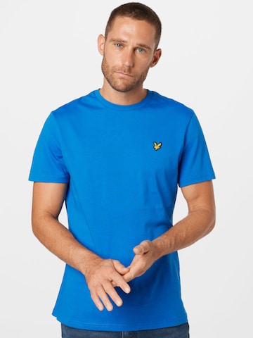 Lyle & Scott Тениска в синьо: отпред