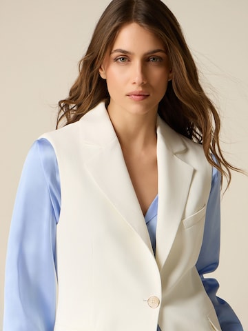 Gilet oltre en blanc