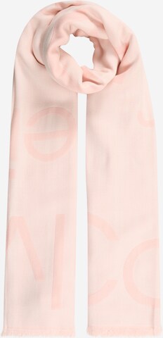 Fular de la Calvin Klein Jeans pe roz: față