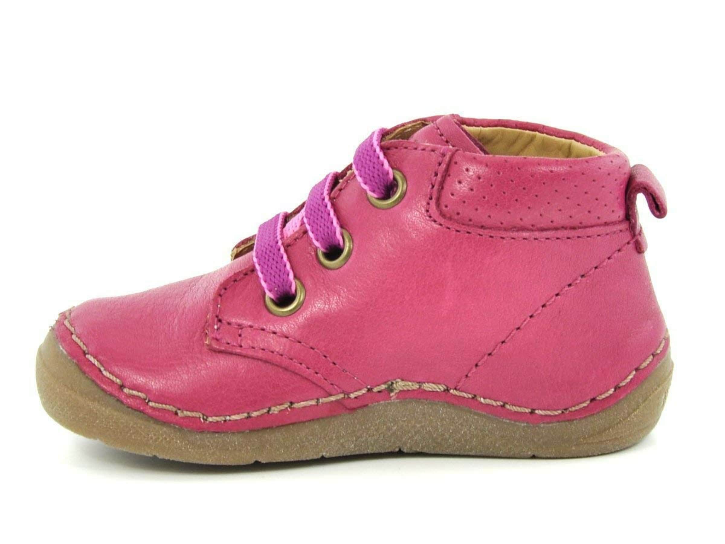 Froddo Lauflernschuhe in Pink: Vorderseite
