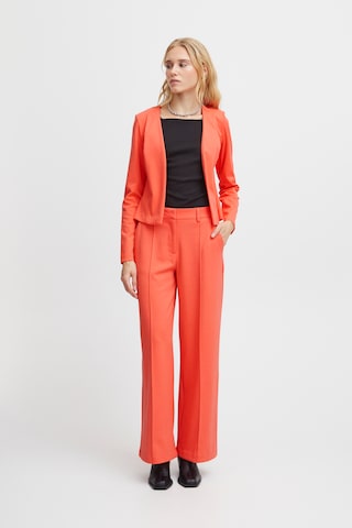 Wide Leg Pantalon 'IHKate' ICHI en orange