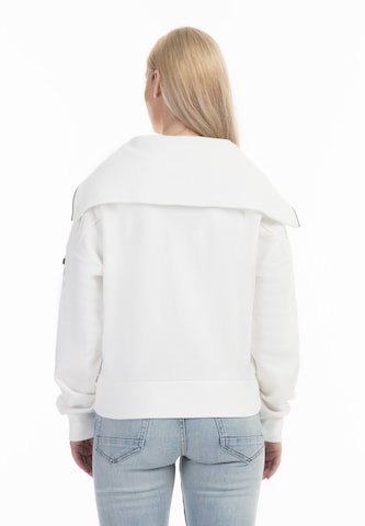 DreiMaster Vintage - Sudadera 'Idem' en blanco