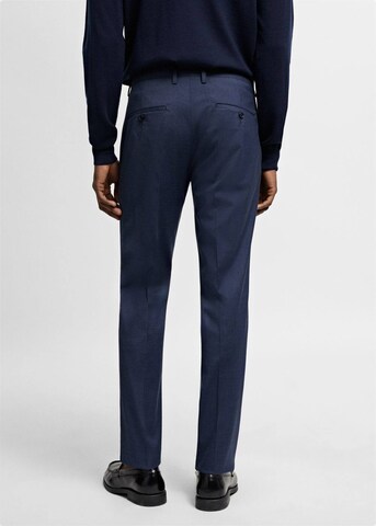 MANGO MAN Regular Pantalon 'PAULO' in Blauw