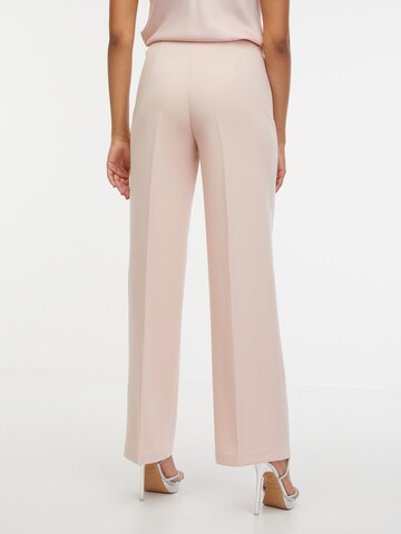 Orsay Wide leg Pleated Pants in Pink