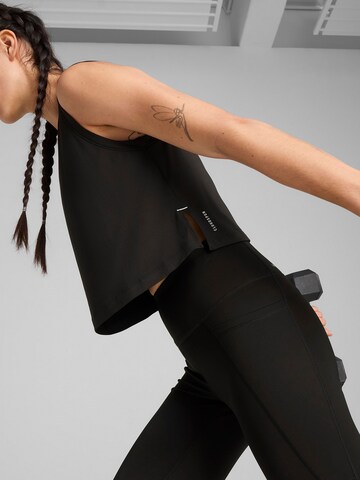 Top sportivo 'Cloudspun' di PUMA in nero