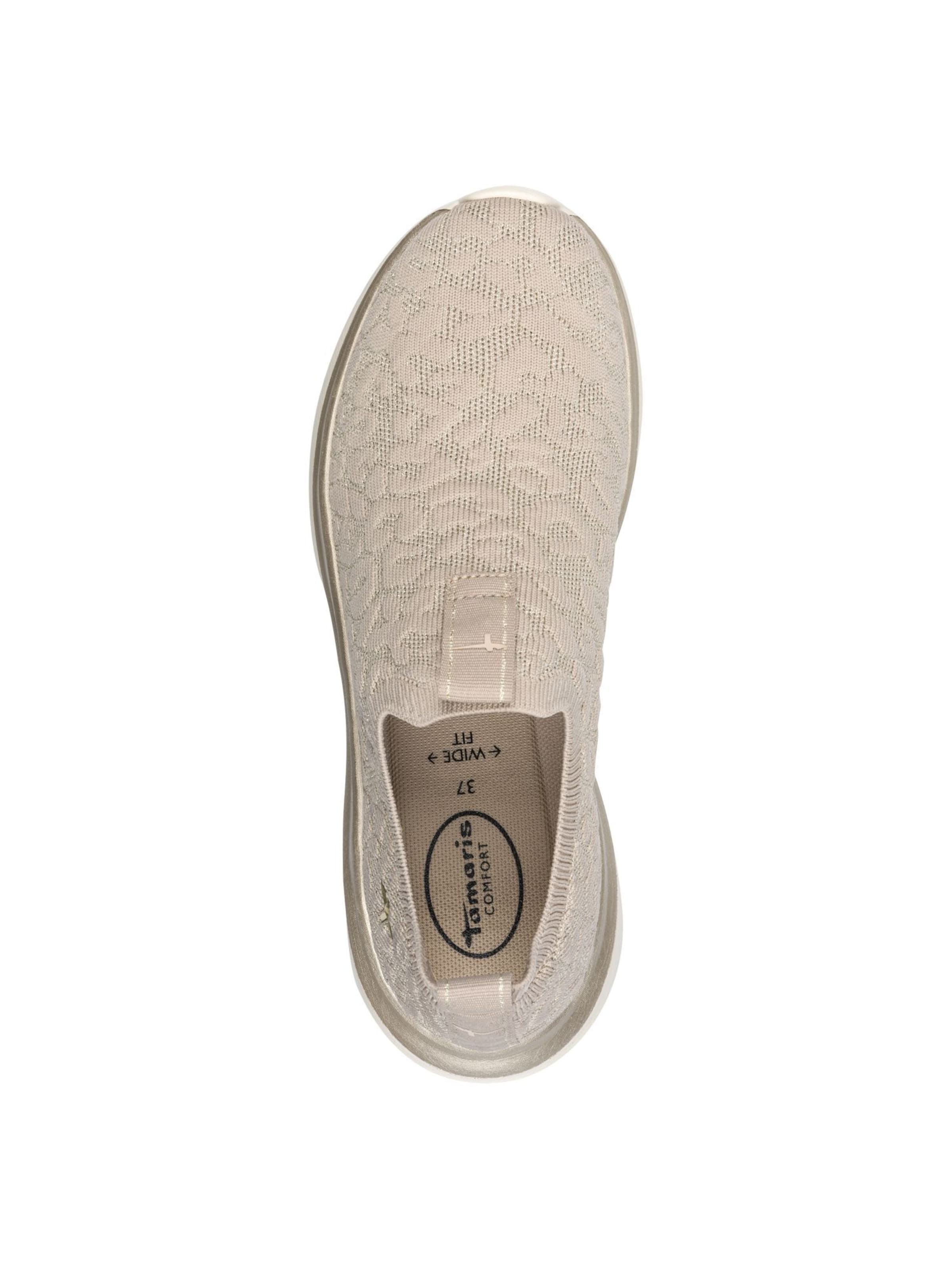 Tamaris Slip-Ons in Beige
