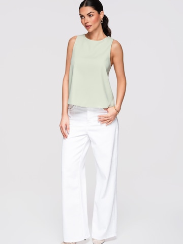 Ombre Top in Groen
